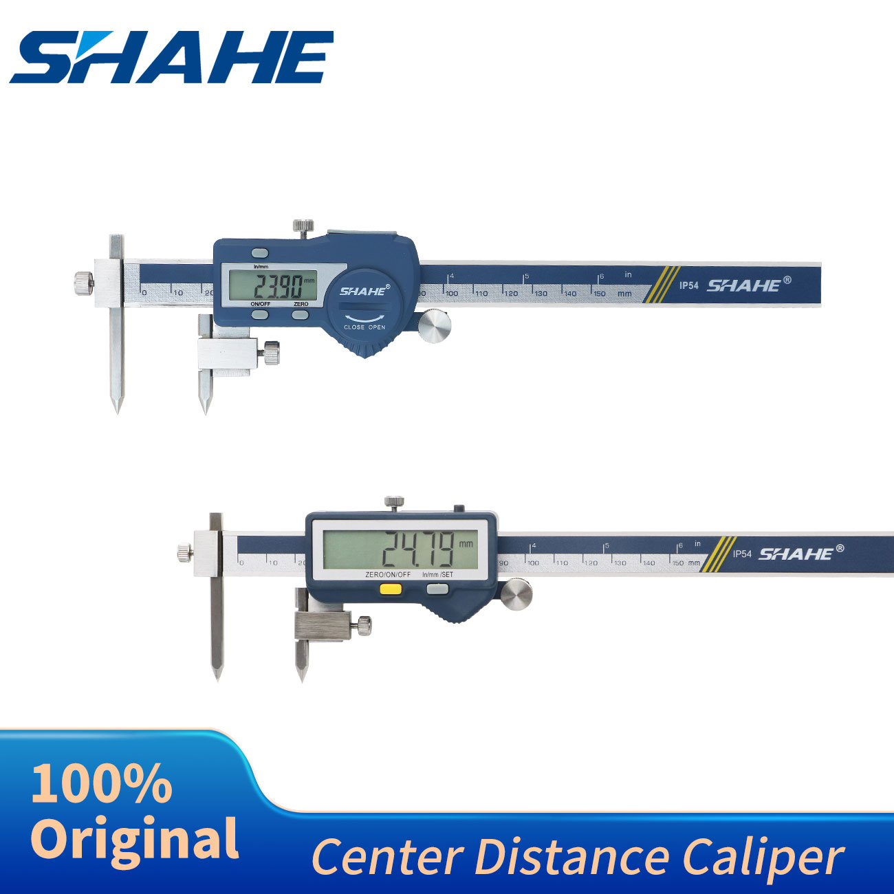 Digital Caliper 150Mm Stainless Steel - SHAHE 5-150/5-200/5-300mm digitale centrale afstand schuifmaat