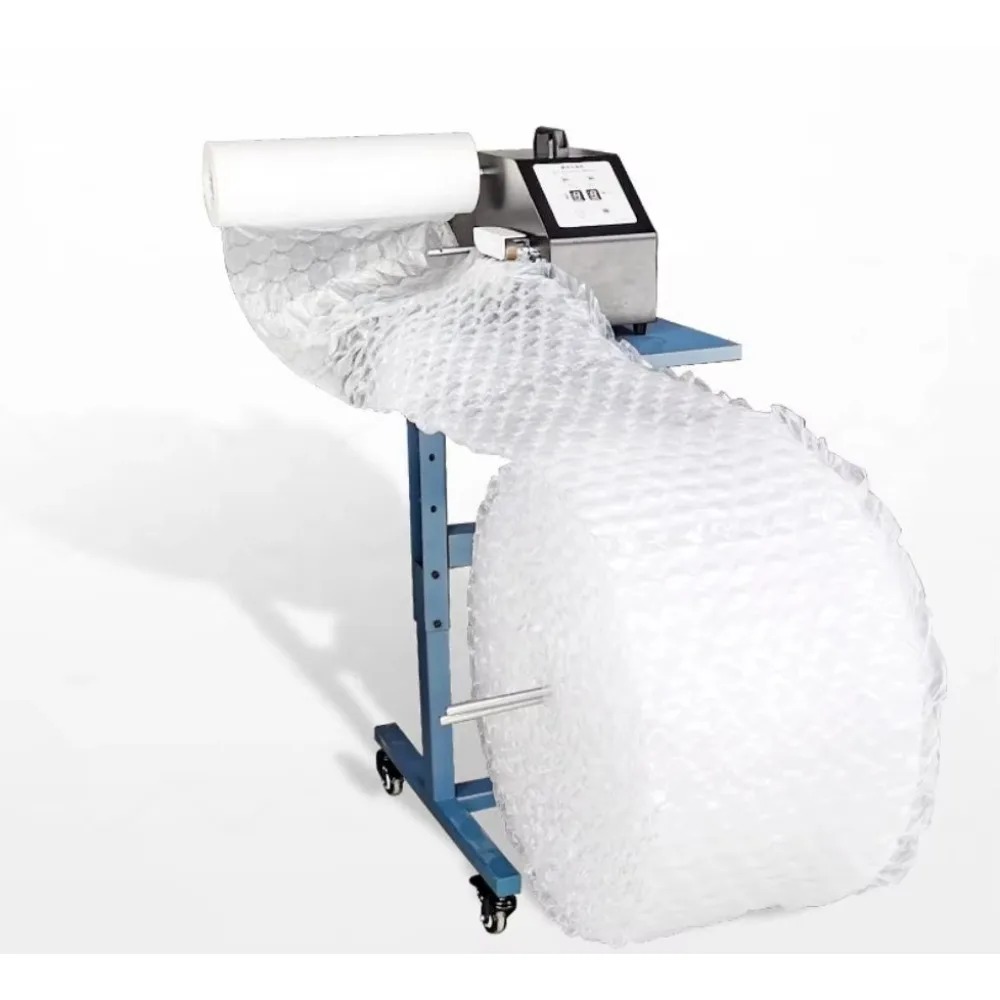 Air Bubble Wrap Roll Packaging - Bubbelrolwikkel-inflator luchtkussen verpakkingsmachine voor 100 cm