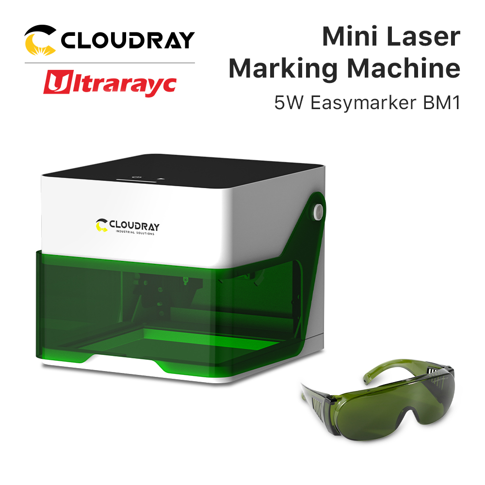 Fiber Laser Marking Machine 30W - Cloudray 5000 mw CNC Mini Lasergraveerder