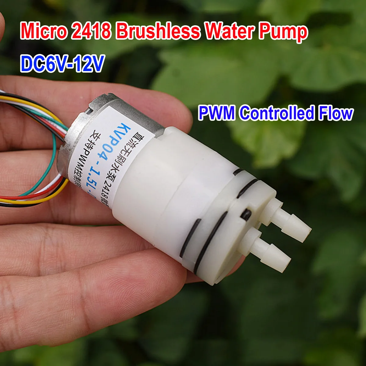 Mini Peristaltic Pump 12V - Dc 6V 9V 12V 310 Borstelloze