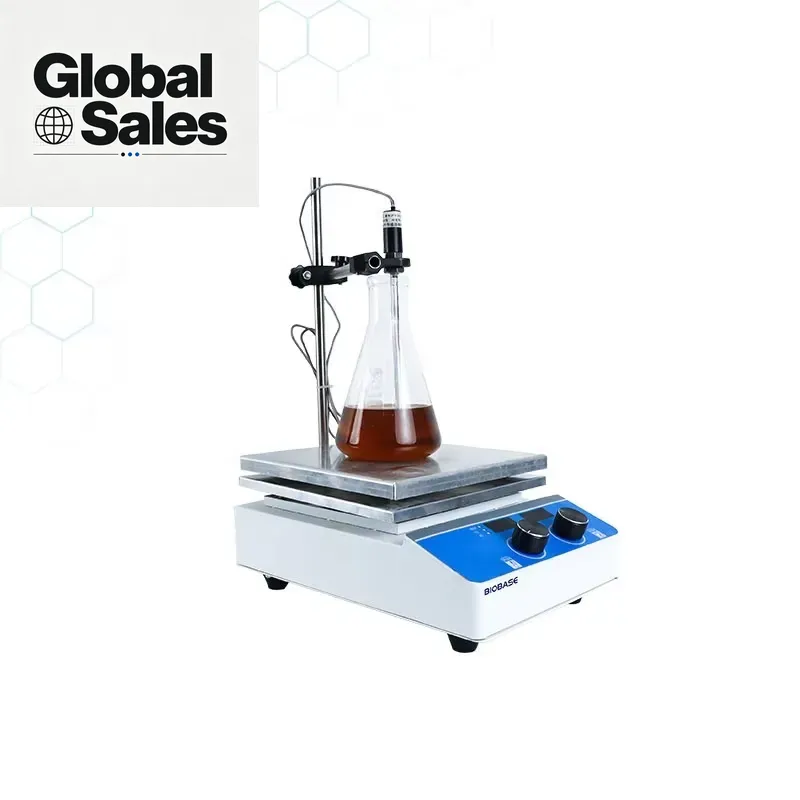 Lab Magnetic Stirrer Hot Plate - Magnetische verwarmingsplaat met LED-display voor laboratoriumchemicaliën