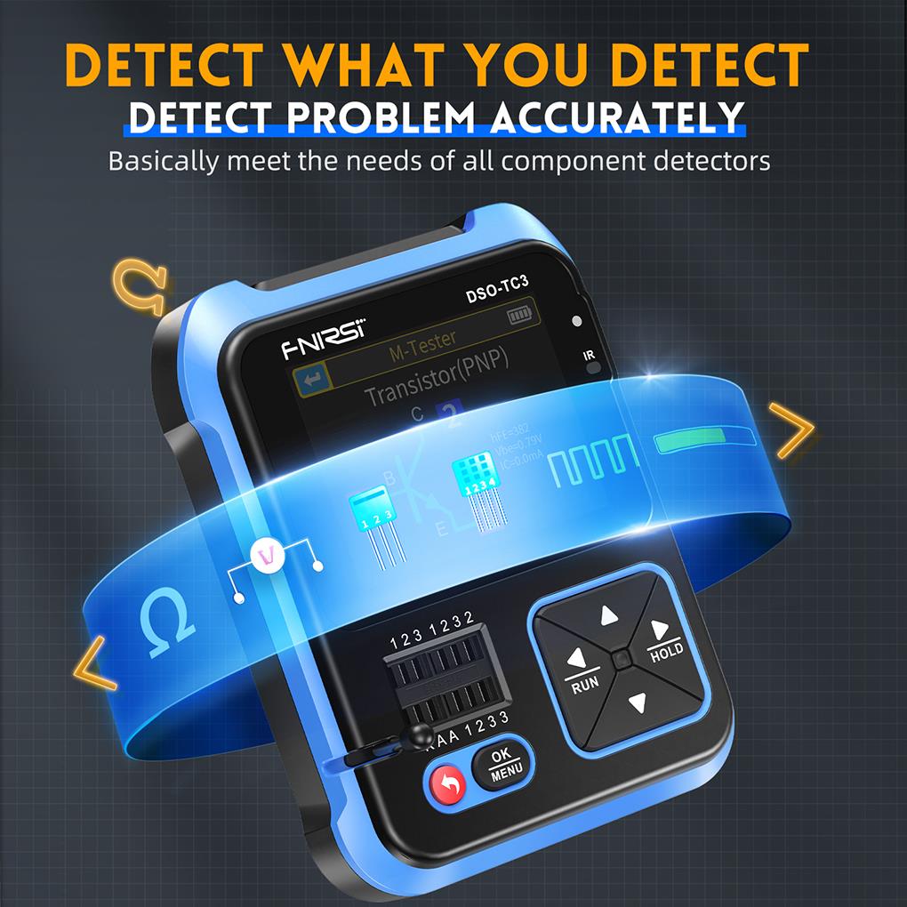 Fnirsi Digital Oscilloscope Handheld - Fnirsi DSO-TC3 3in1 Mini Handheld Digitale