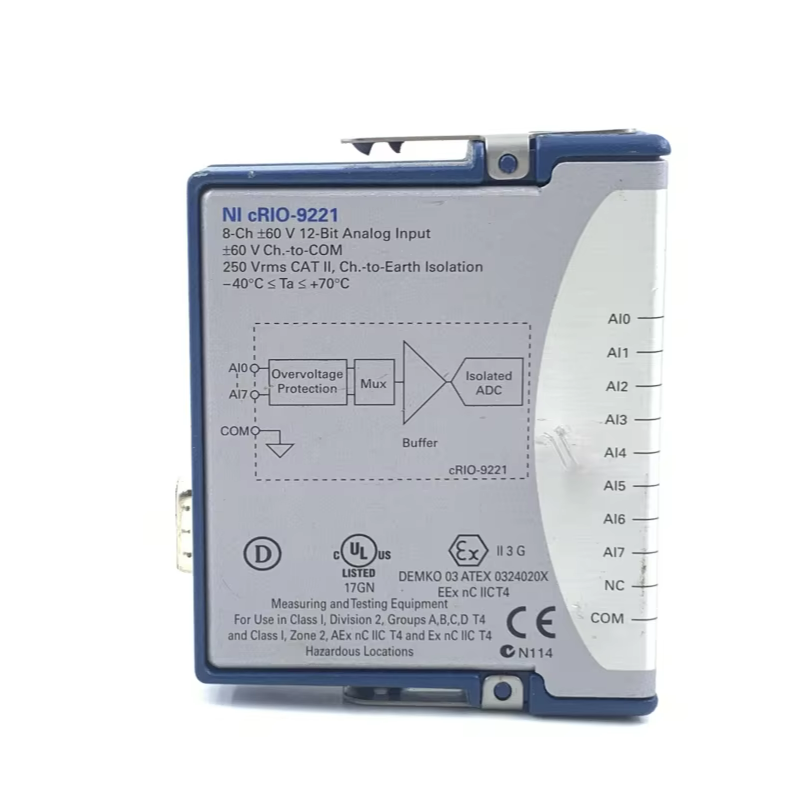 Test Instruments - National Instruments NI 9221 analoge ingangsmodule