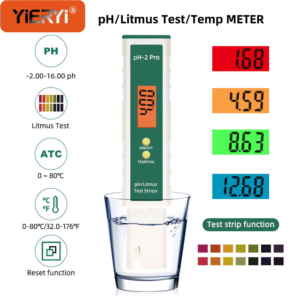 Yieryi Digitale PH Meter met L - Ph Meter Digital Water Tester recensie en prijs