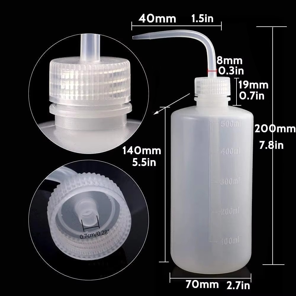 500/250ml Tattoo Wash Bottle T - Medical Supplies recensie en prijs