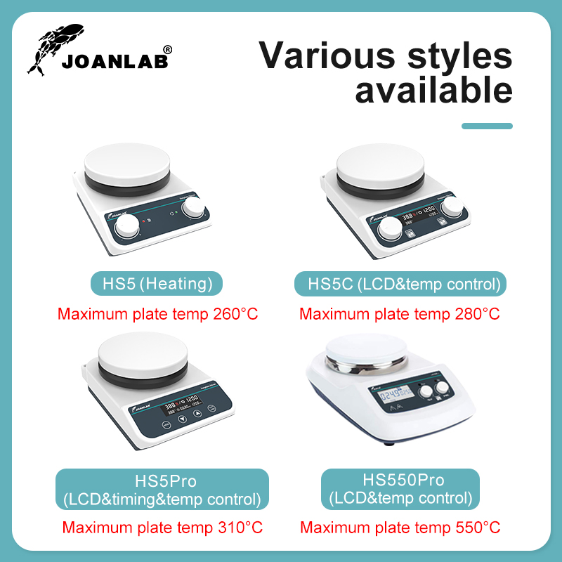 JOANLAB Magneetroerder Met Ver - Lab Magnetic Stirrer Hot Plate recensie en prijs