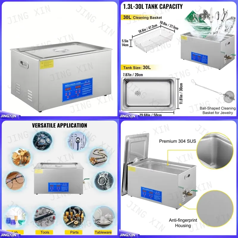 Op maat gemaakt voor digitale  - Ultrasonic Cleaner 30L Industrial recensie en prijs
