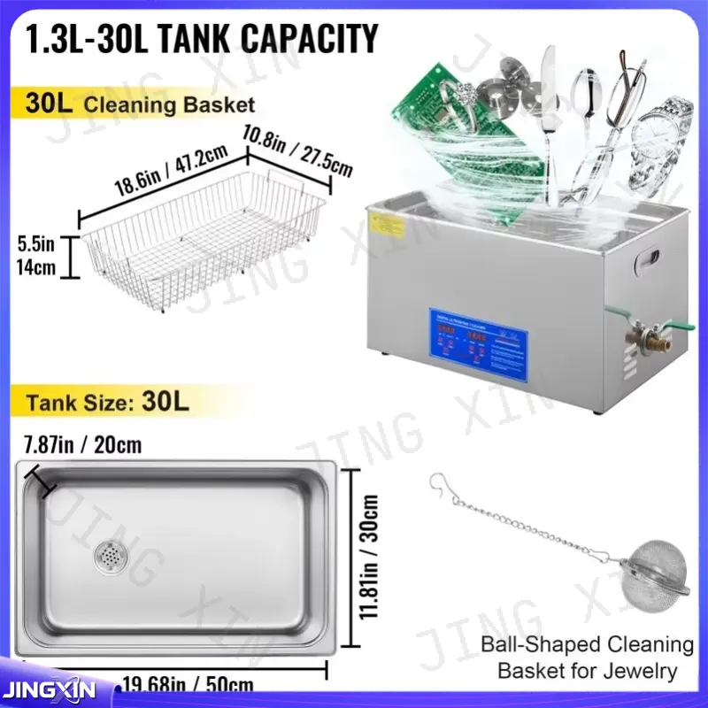 Op maat gemaakt voor digitale  - Ultrasonic Cleaner 30L Industrial recensie en prijs