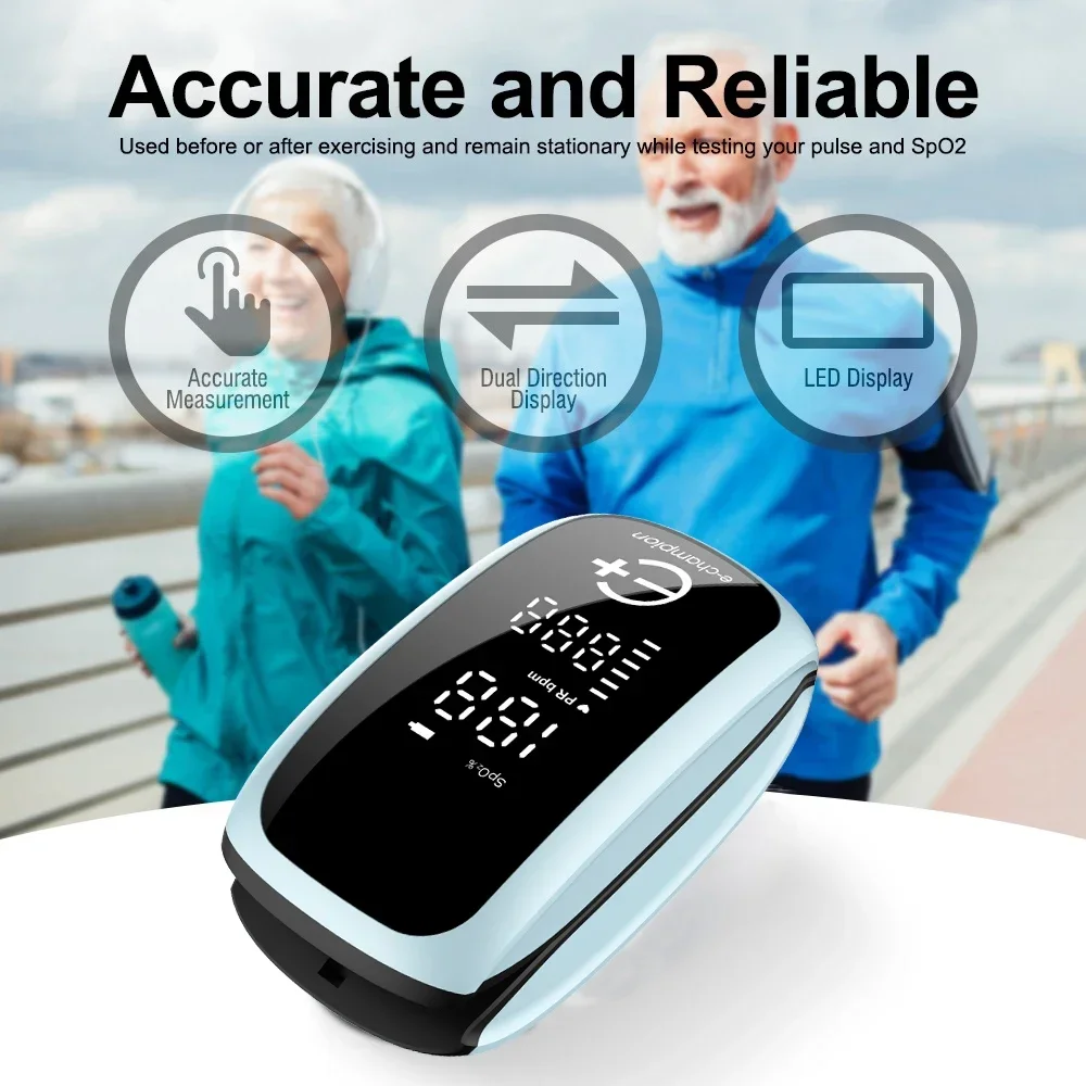 Bloedzuurstofverzadiging Monit - Pulse Oximeter Fingertip Rechargeable recensie en prijs
