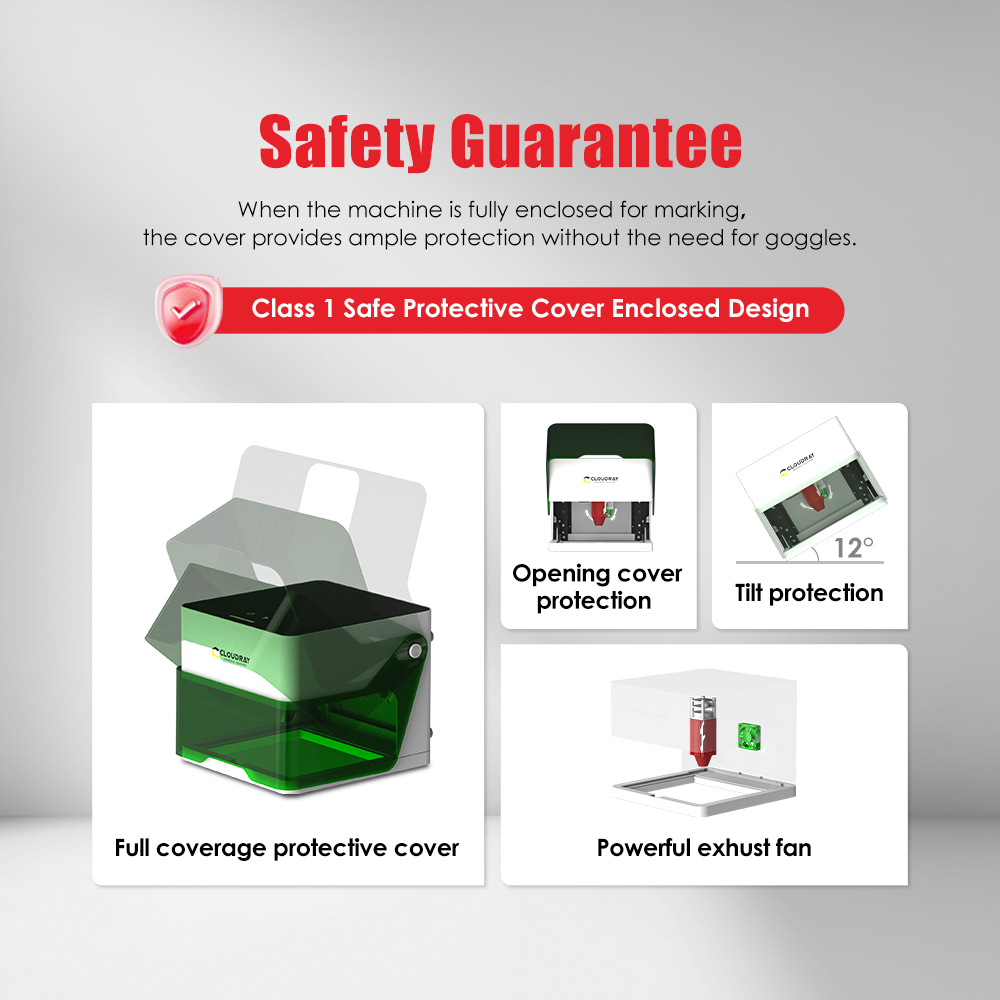 Cloudray 5000 mw CNC Mini Lase - Fiber Laser Marking Machine 30W recensie en prijs
