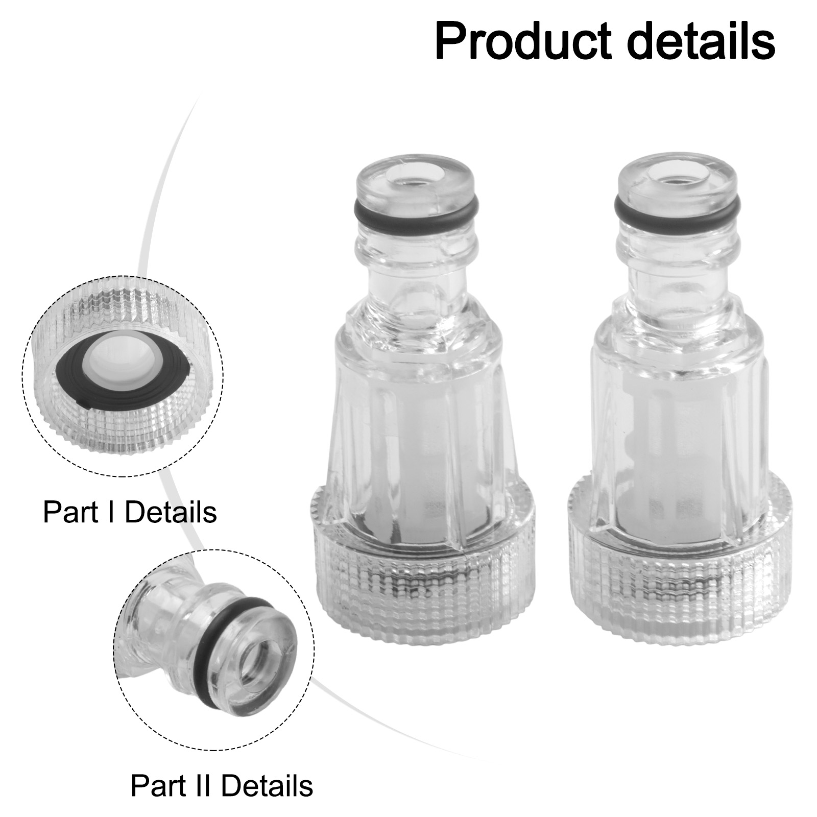 2 STUKS Hogedrukreiniger Water - Vacuum Chamber Kit With Pump recensie en prijs