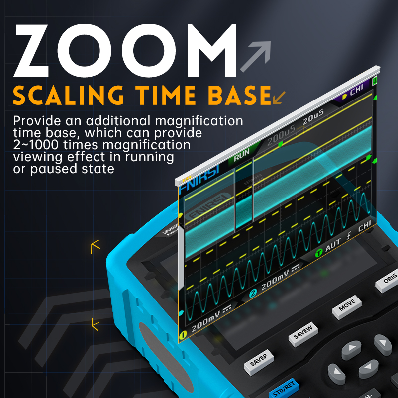 FNIRSI DPOX180H draagbare digi - Fnirsi Digital Oscilloscope Handheld recensie en prijs