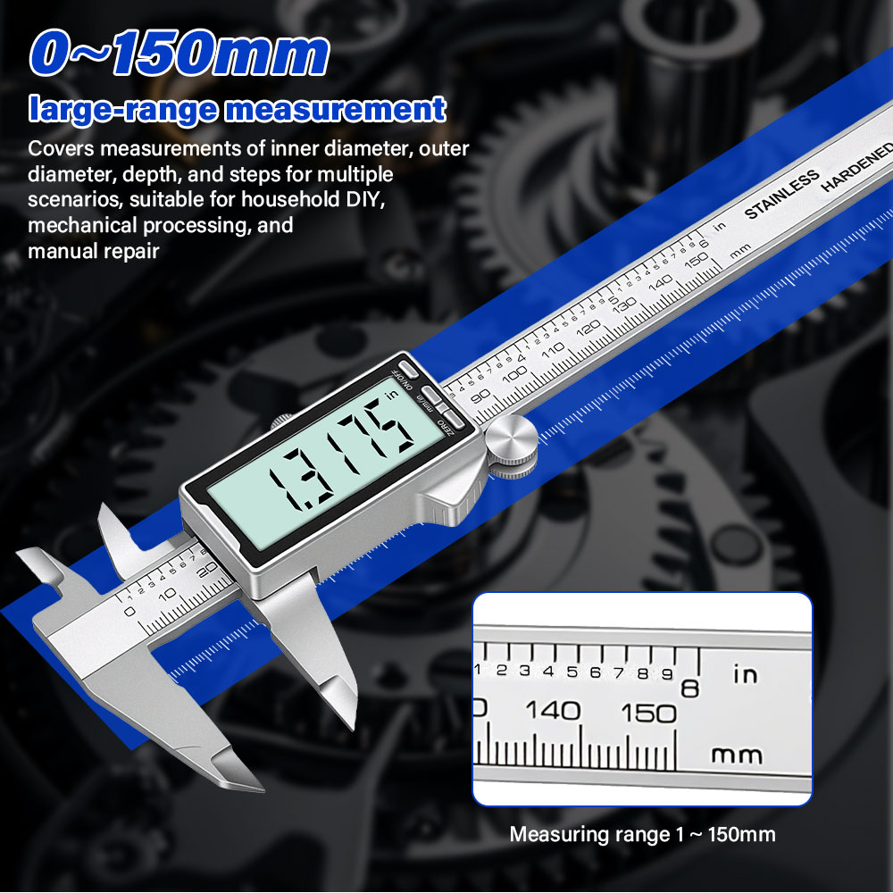 Nieuwe 150mm 6 inch roestvrijs - Digital Caliper 150Mm Stainless Steel recensie en prijs