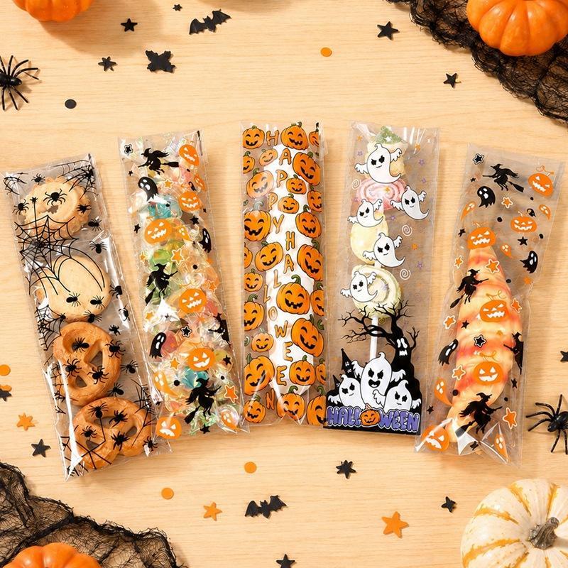 50/100 stuks Halloween zelfkle - Packaging recensie en prijs