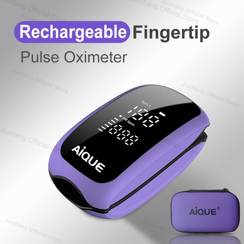 AiQUE Paarse Oplaadbare Oximet - Pulse Oximeter Fingertip Rechargeable recensie en prijs
