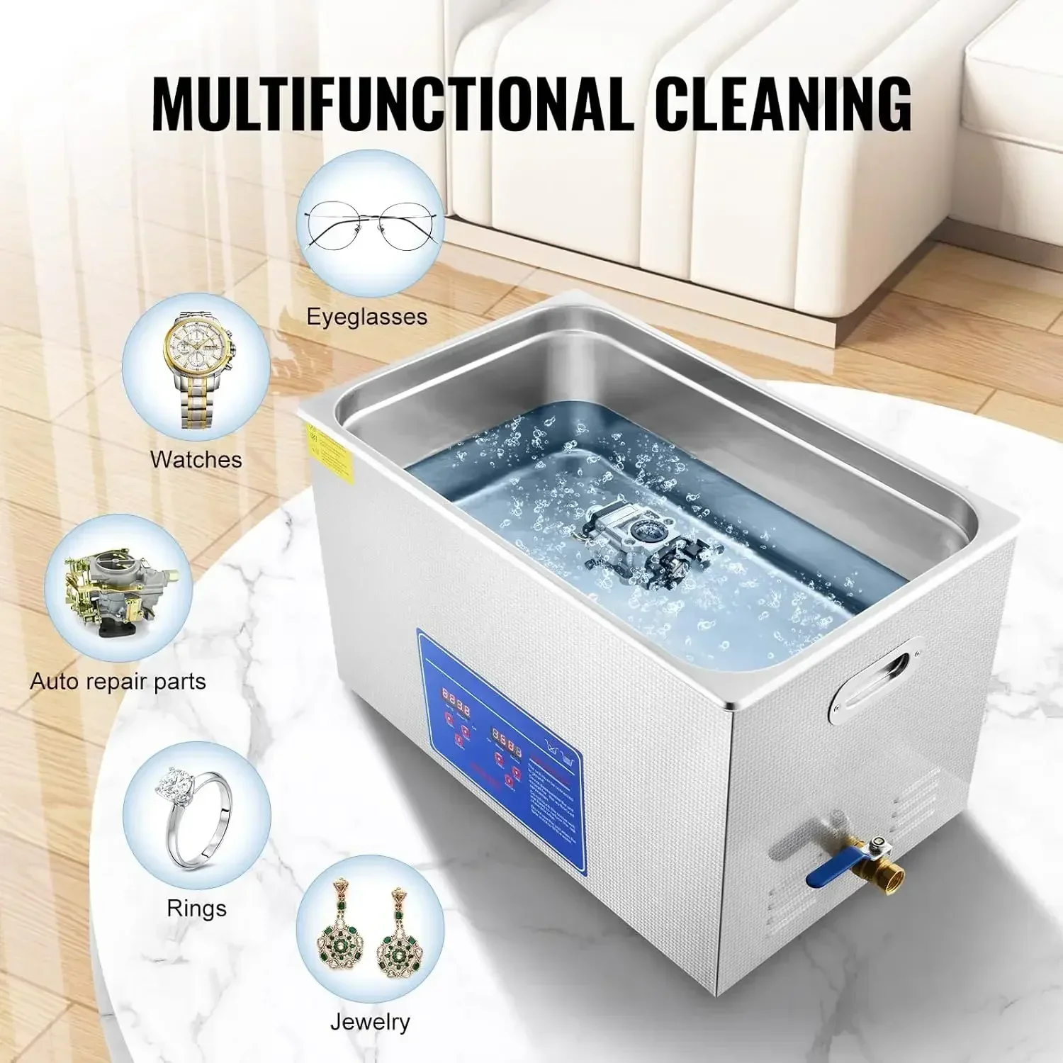 Beperkte voorraad! Ultrasonisc - Ultrasonic Cleaner 30L Industrial recensie en prijs